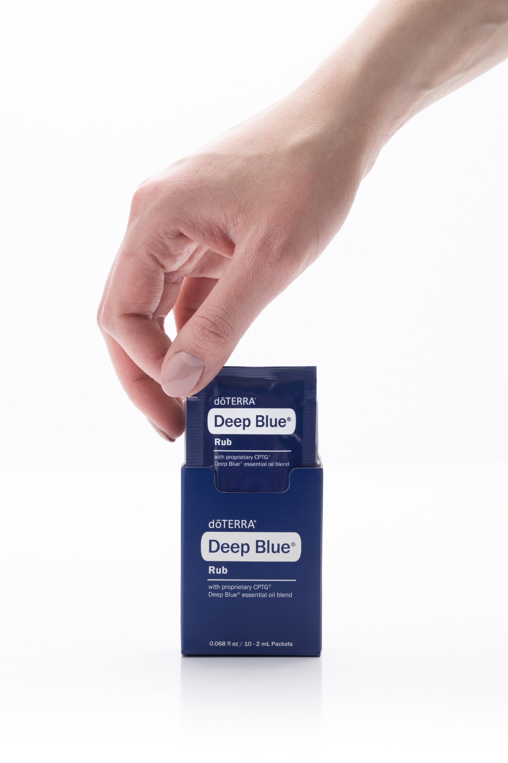 Doterra deep blue rub enyhito krem minta